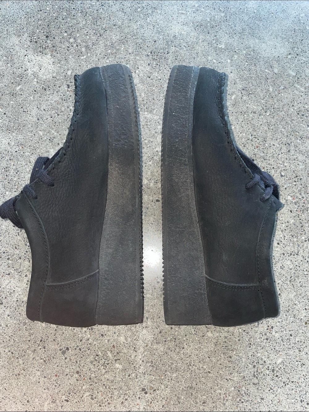 Brushed leather Clarks Original Wallabee